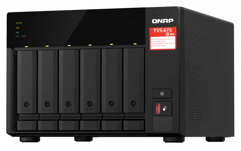 Qnap TVS-675 - Storage NAS 6 Baias Hot Swappable - Imagem 5