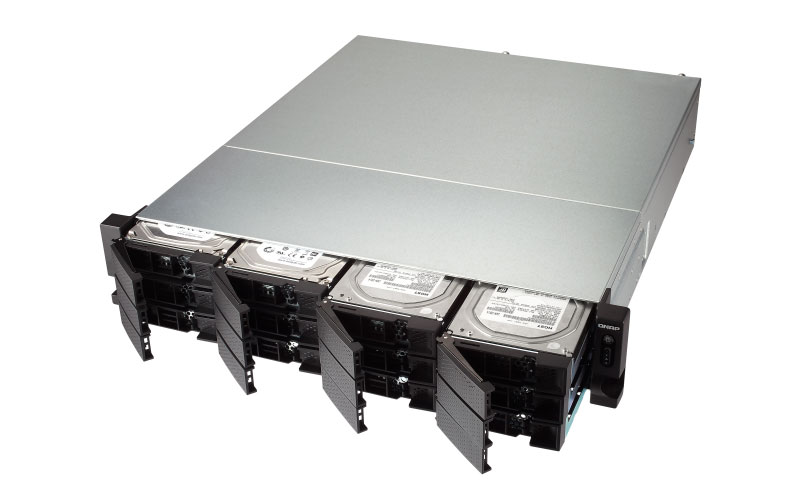 TS-1231XU-RP Qnap - Turbo NAS 12 baias Rackmount Quad Core - Imagem 2