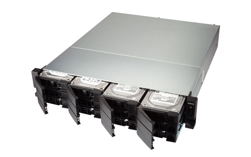 Qnap TS-1232XU - Servidor NAS Rackmount 12 baias SATA até 120TB Quad Core - Imagem 5