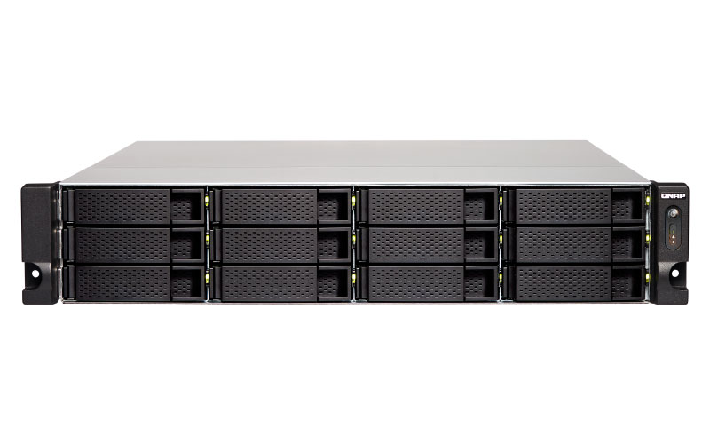 TS-1263U Qnap - Storage 12 Discos NAS Rackmount 96TB SATA - Imagem 2