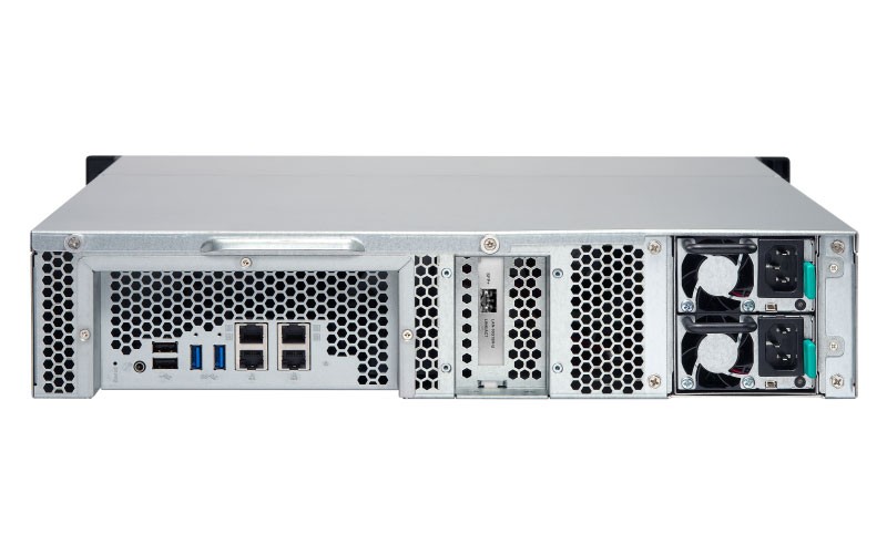 TS-1263XU Qnap - NAS Server 12 baias c/ slots para SSD - Imagem 6