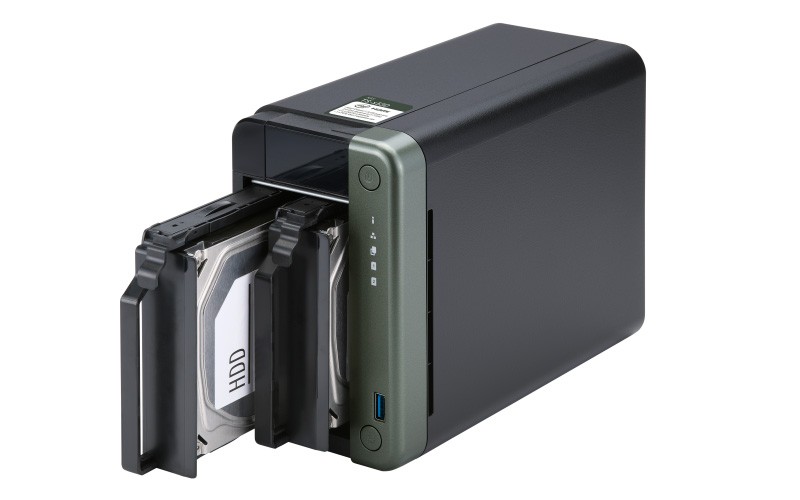 Qnap TS-253D NAS Storage 2 Baias SATA Hot Swappable - Imagem 3