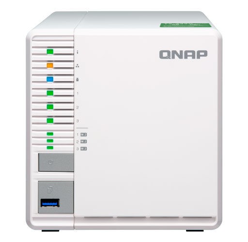 Qnap TS-332X - Storage NAS 3 baias Quad-Core