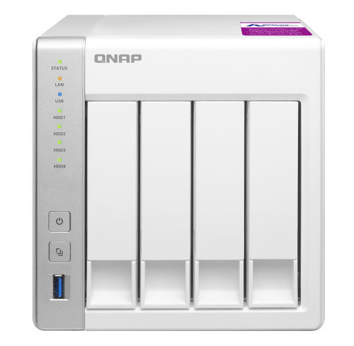 TS-431P2 Qnap - Server NAS 4 baias 48TB