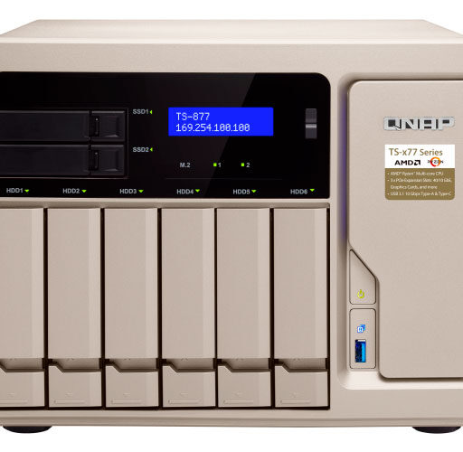 TS-877 Qnap - Storage NAS 6 baias 84TB