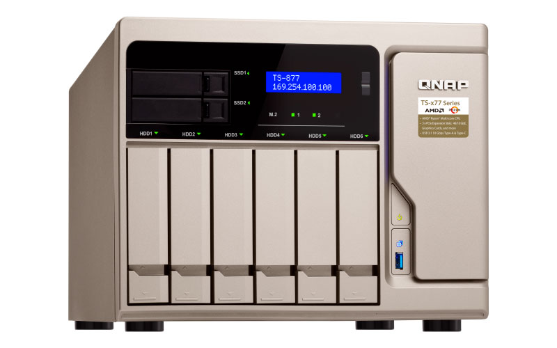 TS-877 Qnap - Storage NAS 6 baias 84TB - Imagem 3