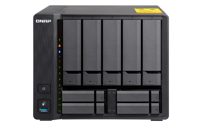 TS-932X 50TB - Storage NAS Qnap 9 baias com 2 portas 10 GbE - Imagem 2