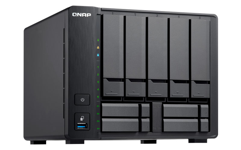 TS-932X 50TB - Storage NAS Qnap 9 baias com 2 portas 10 GbE - Imagem 3