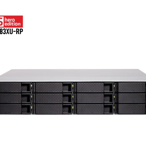 Qnap TS-h1283XU-RP - Storage NAS 12 baias Hot Swappable