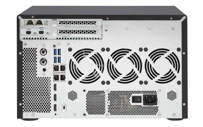 TVS-1282T 112TB - Tiered NAS Server Qnap 12 baias Thunderbolt - Imagem 6