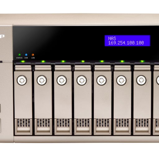 Qnap TVS-863+ - NAS Server 8 Baias p/ discos SATA/SSD