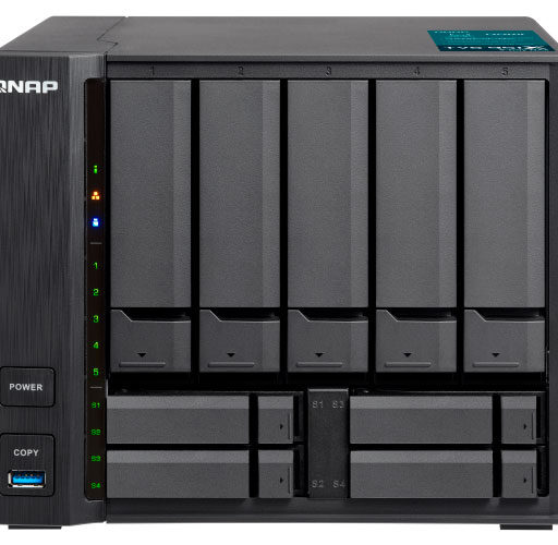 TVS-951X - Storage NAS Qnap Multimídia 9 baias com cache SSD