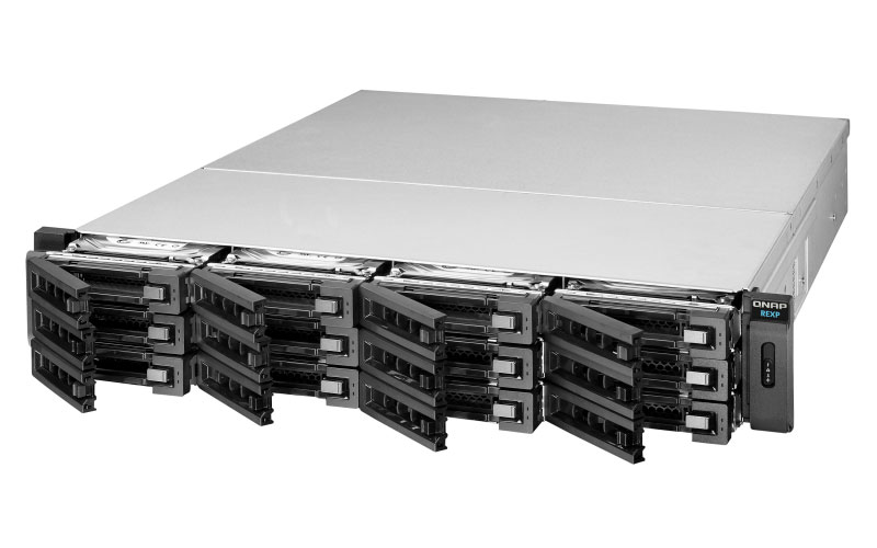 Qnap REXP-1220U-RP JBOD SAS 12 Baias Hot-Swappable - Imagem 2