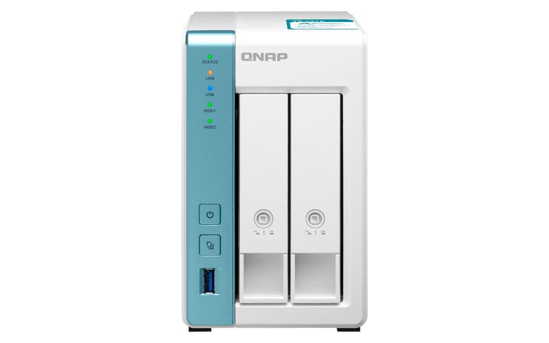 TS-231K Qnap - Storage NAS Doméstico 2 Baias SATA