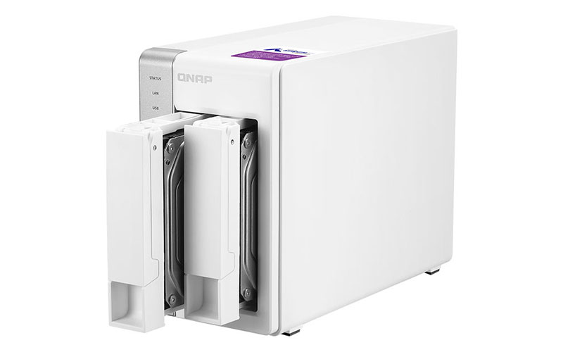 TS-231P Qnap - Storage NAS 2 baias hot-swappable até 20TB SATA - Imagem 2