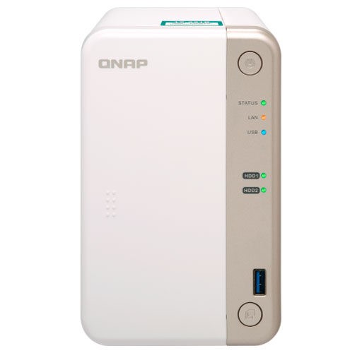Qnap TS-251B - NAS 24TB 2 baias hot-swappable