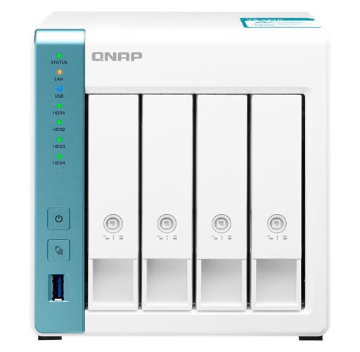 TS-431K Qnap - Storage NAS 4 baias p/ discos SATA