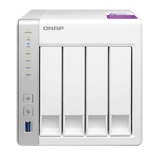 TS-431P - Qnap Servidor NAS 4 baias 40TB SATA