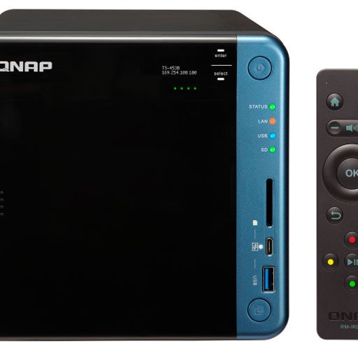 TS-453B - Storage NAS Qnap 56TB com HDMI