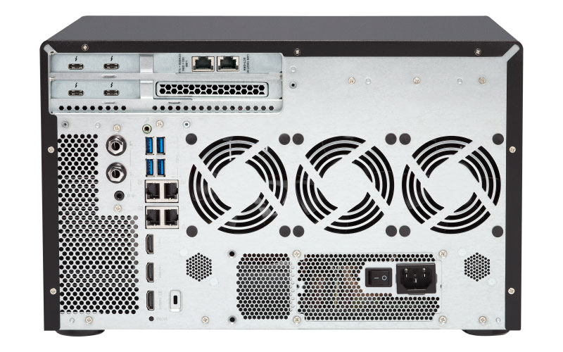 Qnap TVS-1282T3 Servidor NAS/SAN/DAS 8 Baias Thunderbolt 3 - Imagem 6
