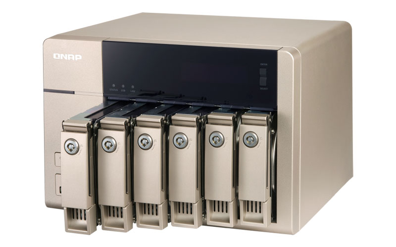 TVS-663 Qnap - Storage NAS com 6 baias p/ discos SATA - Imagem 6